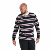Canterbury Long Sleeved Retro Striped Jersey  Mens Rugby Clothing