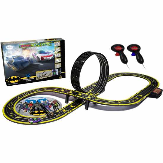 Micro Scalextric Batman Vs Joker Set Micro Scalextric Batman Vs Joker Set