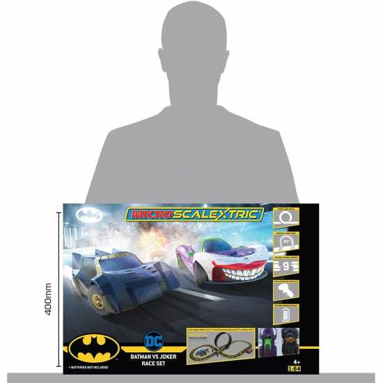 Micro Scalextric Batman Vs Joker Set  - Мъжки стоки с герои