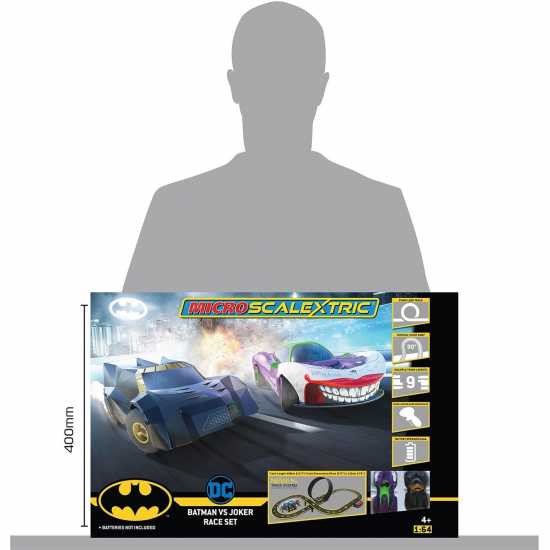 Micro Scalextric Batman Vs Joker Set Micro Scalextric Batman Vs Joker Set