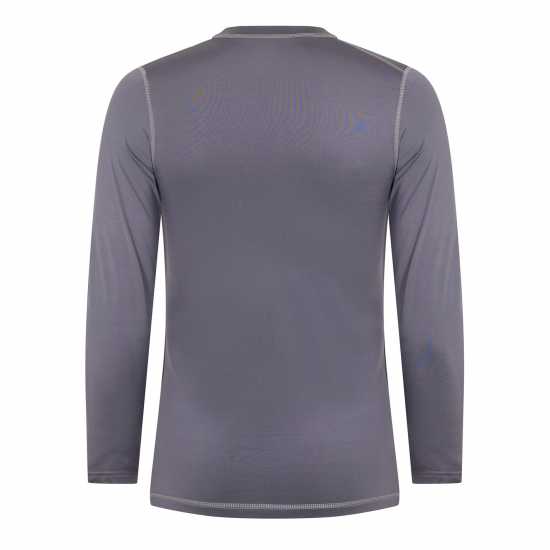 Oxen Men's Long Sleeve Baselayer Top Gun Grey 