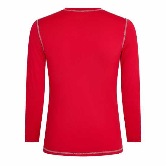 Oxen Men's Long Sleeve Baselayer Top Red 