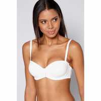 Multiway Padded Underwired Bra White Дамско бельо