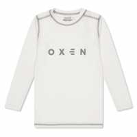 Oxen Ox Ls Baselayer Jn99 White Oxen Ox Ls Baselayer Jn99 White