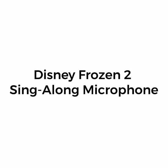 Disney Frozen 2 Sing-Along Microphone  Мъжки стоки с герои