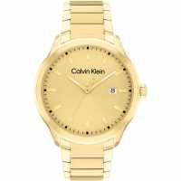 Calvin Klein Men's Calvin Klein gold plated bracelet watch  Бижутерия