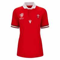 Macron Домакинска Футболна Фланелка Wales Rugby Home Shirt 2023 2024 Womens  Дамско облекло плюс размер
