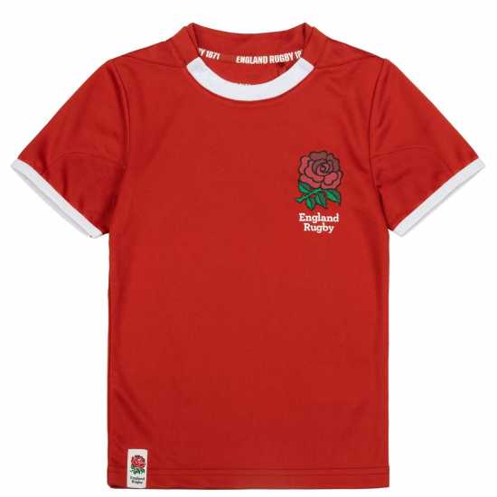 Rfu Тениска Малко Момче England T Shirt Infant Boys Red - Детски тениски и фланелки