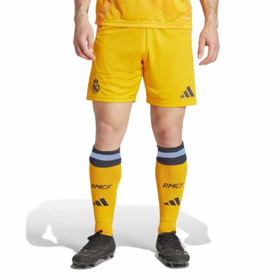 Футболни тренировъчни долнища Adidas Real Madrid Away Shorts 2024 2025 Adults Adidas Real Madrid Away Shorts 2024 2025 Adults Футболни тренировъчни долнища