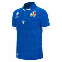 Macron Домакинска Футболна Фланелка Italy Rugby Home Shirt 2023 2024 Adults