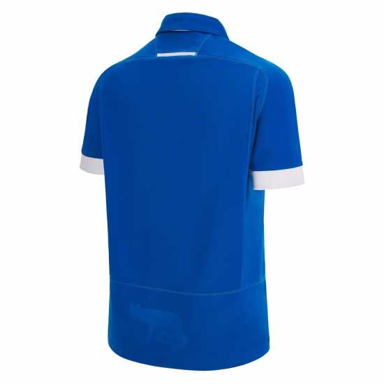 Macron Домакинска Футболна Фланелка Italy Rugby Home Shirt 2023 2024 Adults  Мъжки ризи