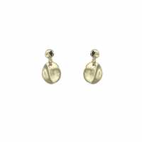 Espree Fashion  Gold Plated Disc Earrings