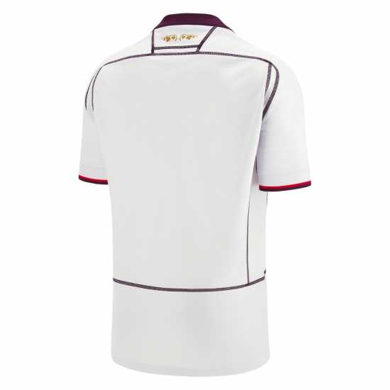 Macron Georgia Rwc 2023 Home Rugby Shirt Adults  - Мъжко облекло за едри хора