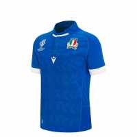 Macron Домакинска Футболна Фланелка Italy Rugby Home Shirt 2023 2024 Juniors  