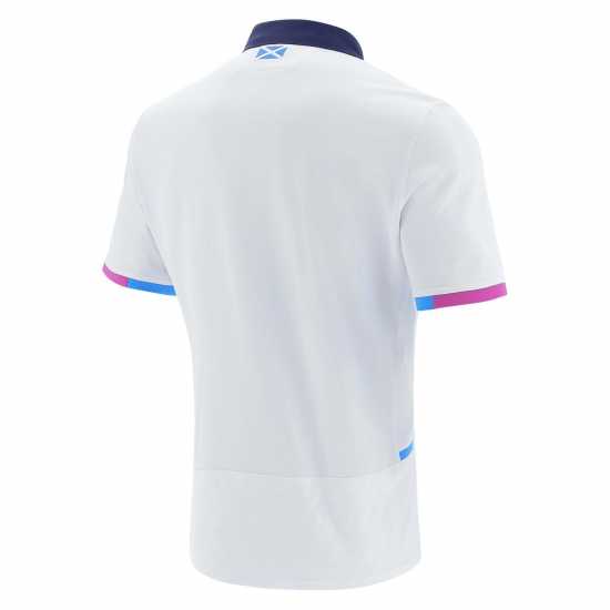 Macron Scotland Alternate Short Sleeve Classic Rugby Shirt 2021 2022  Мъжко облекло за едри хора