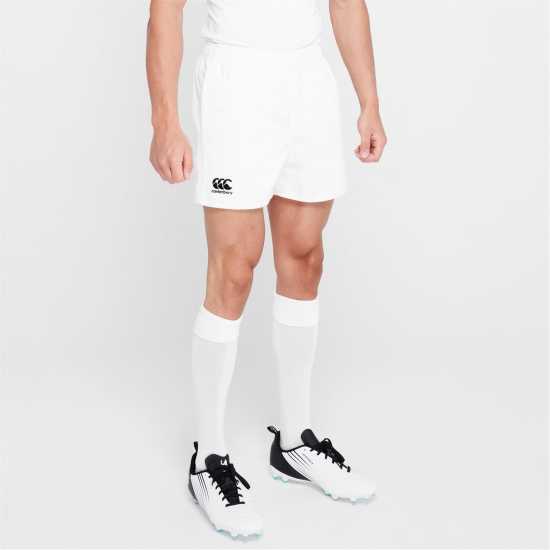 Canterbury Мъжки Шорти Rugby Shorts Mens White Мъжки къси панталони