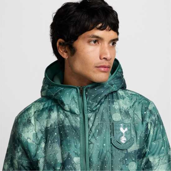 Nike Мъжко Яке С Качулка Hotspur Fc Fleece-Lined Hooded Jacket Mens  Футболни тренировъчни якета