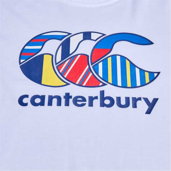 Canterbury Uglies Tee Ld31 White Дамски тениски и фланелки