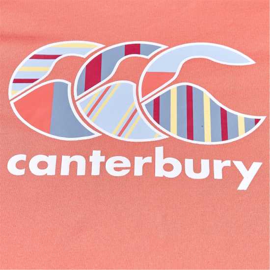 Canterbury Uglies Tee Ld31 Orange Дамски тениски и фланелки