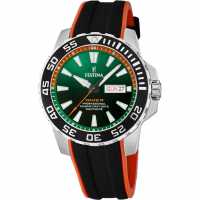 Festina Gents  Diver Black Orange Watch F20662/2  Бижутерия