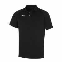 Mizuno Мъжка Блуза С Яка Core Polo Shirt Mens Black Мъжки тениски с яка
