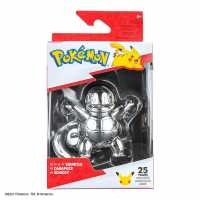 Pokemon Pokemon 25Th Celebration Figure Silver Squirtle  Трофеи