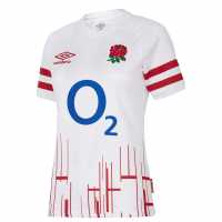 Umbro England Rugby Home Replica Shirt 2022/2023 Womens  Дамско облекло плюс размер