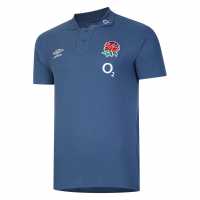 Umbro Блуза С Яка England Rugby Cvc Polo Shirt Adults  Мъжки тениски с яка