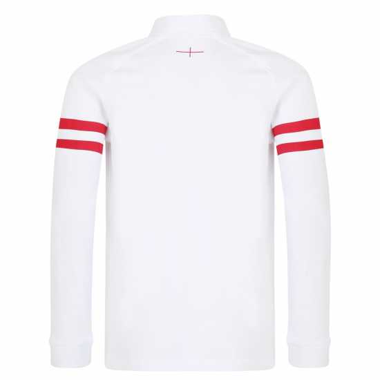 Umbro Риза С Дълъг Ръкав England Home Classic Licensed Long Sleeve Shirt Junior Boys  