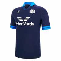 Macron Тениска Scotland Rugby Home Bodyfit Shirt 2023 Adults  Мъжко облекло за едри хора