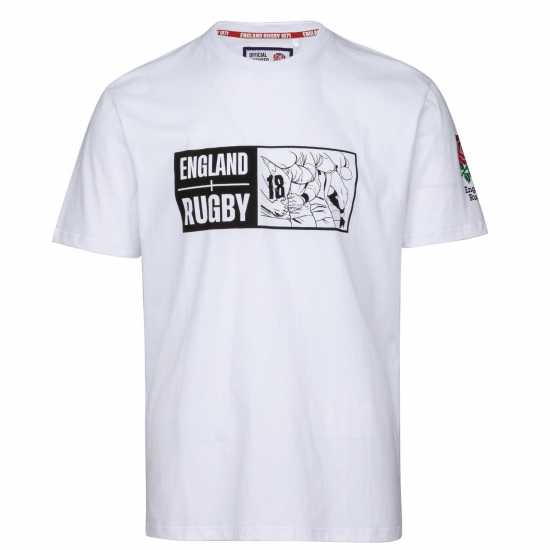 Rfu Мъжка Тениска England Graphic T Shirt Mens