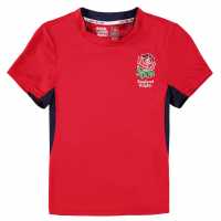 Rfu Тениска Момчета England Rugby Poly T Shirt Junior Boys  