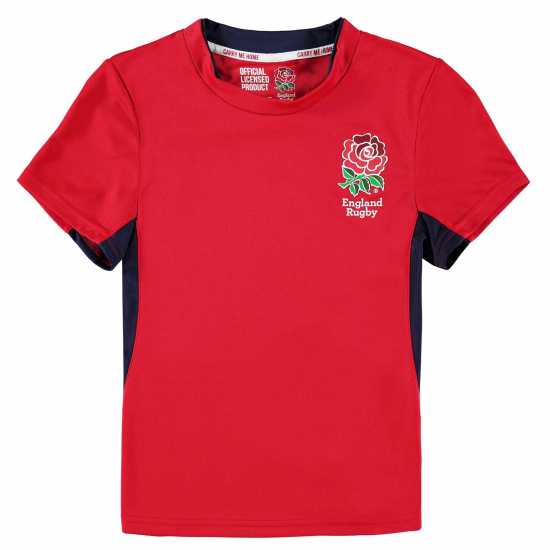 Rfu Тениска Момчета England Rugby Poly T Shirt Junior Boys
