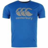 Canterbury Мъжка Тениска Essential T Shirt Mens Royal Мъжко облекло за едри хора