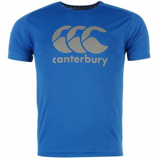 Canterbury Мъжка Тениска Essential T Shirt Mens Royal Мъжко облекло за едри хора
