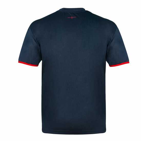 Rfu Тениска England Poly T Shirt Adults Морска синьо 