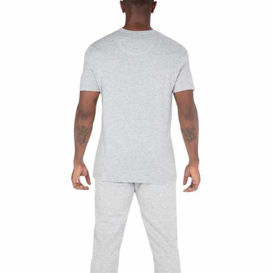 Canterbury Мъжка Тениска Large Logo T Shirt Mens Grey Мъжко облекло за едри хора