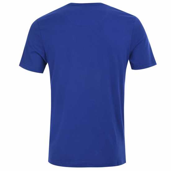 Canterbury Мъжка Тениска Large Logo T Shirt Mens Royal - Мъжко облекло за едри хора