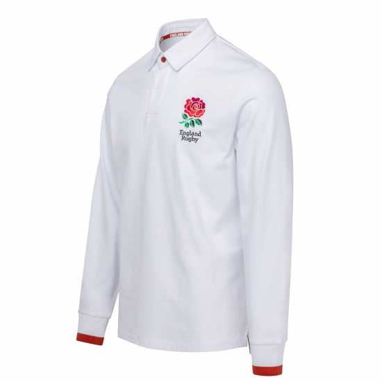 Rfu Фланелка С Дълъг Ръкав England Long Sleeve Jersey Seniors  - Мъжки тениски с яка