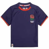 Rfu Детска Тениска Poly T Shirt Juniors Navy Детски тениски и фланелки
