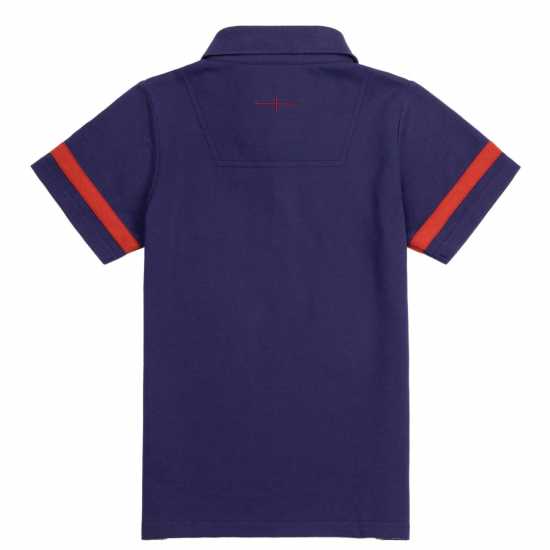 Rfu Детска Блуза С Яка England Core Polo Shirt Juniors Navy Детски тениски тип поло