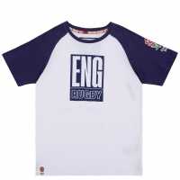 Rfu Детска Тениска England Graphic T Shirt Juniors