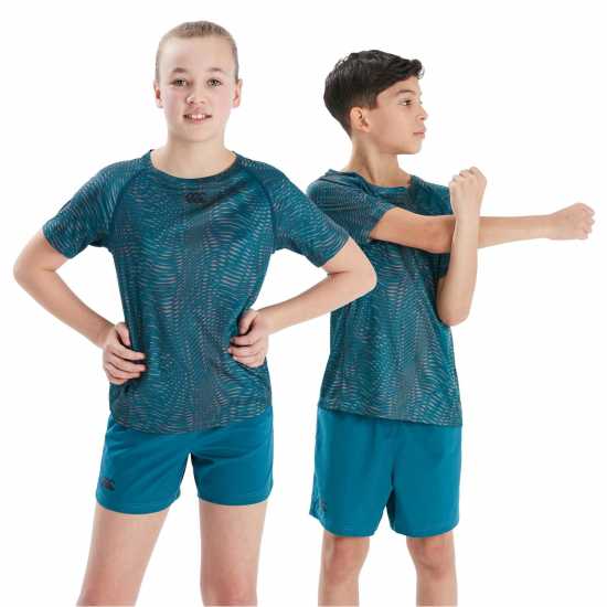 Canterbury Superlight T-Shirt Juniors Blue Детски тениски и фланелки