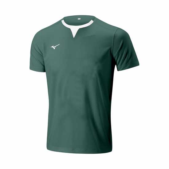 Mizuno Junior Rugby Training Shirt Бутилка зелена Детски тениски и фланелки