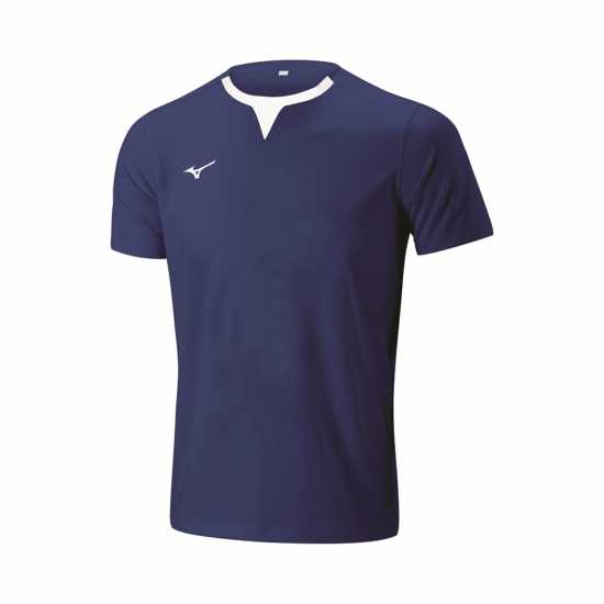 Mizuno Junior Rugby Training Shirt Морска синьо Детски тениски и фланелки