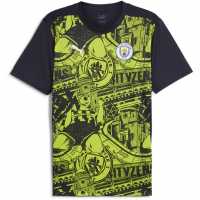 Puma Manchester City Fc Pre Match Shirt 2024 2025 Adults  