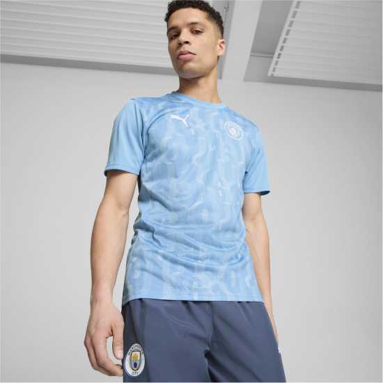 Puma Manchester City Prematch Shirt 2024 2025 Adults Puma Manchester City Prematch Shirt 2024 2025 Adults