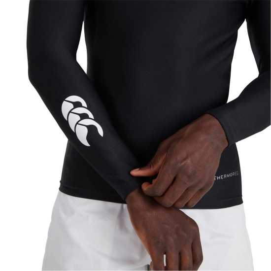 Canterbury Мъжко Горнище Дълъг Ръкав Thermal Long Sleeve Top Mens Black Мъжки долни дрехи
