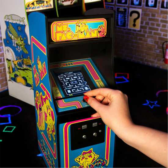 Ms Pac-Man Quarter Scale Arcade Cabinet  Пинбол и игрови машини