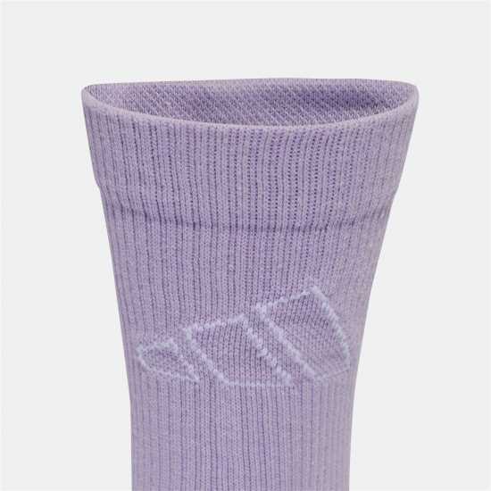 Adidas 3 Pack Of Logo Socks  